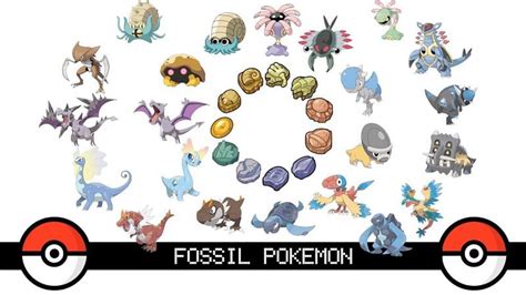 pokemon gen 5 fossils.